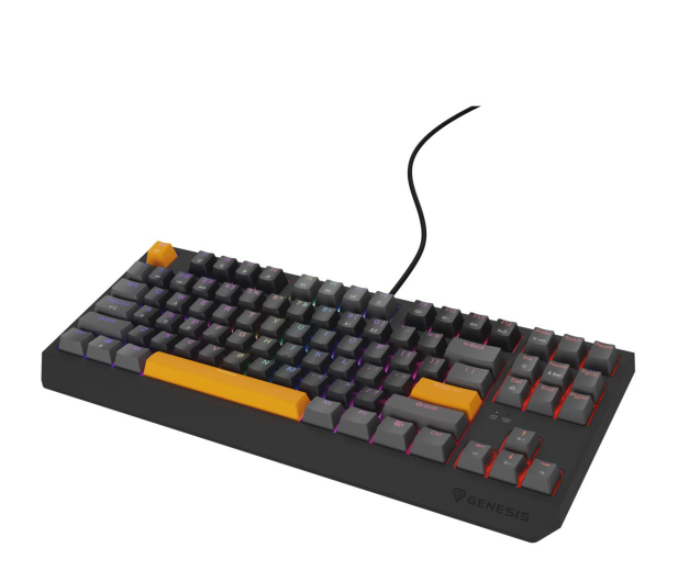 Genesis Thor 230 TKL Anchor Gray Positive US Outemu Red - 1226121 - zdjęcie 9